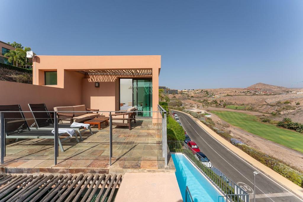 Villa Mit Pool Los Lagos 16 Salobre  Exterior foto