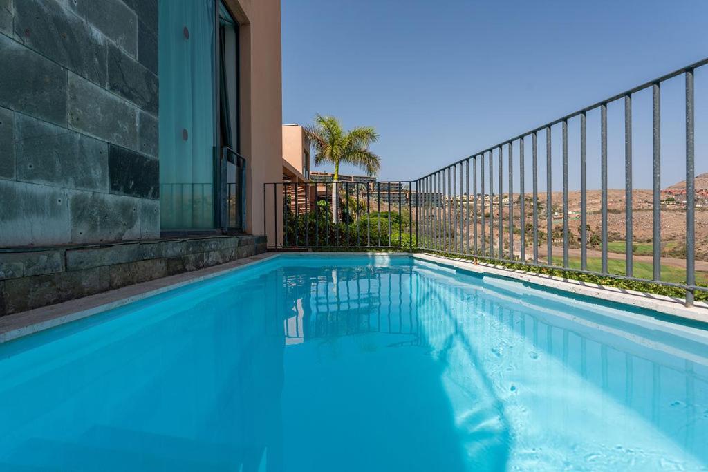 Villa Mit Pool Los Lagos 16 Salobre  Exterior foto